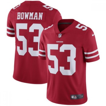 Youth San Francisco 49ers #53 NaVorro Bowman Scarlet Vapor Untouchable Limited Stitched NFL Jersey Youth San Francisco 49ers #53 NaVorro Bowman Scarlet Vapor Untouchable Limited Stitched NFL Jersey
