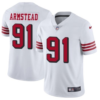 Youth San Francisco 49ers #91 Arik Armstead White Vapor Untouchable Limited Stitched Jersey Youth San Francisco 49ers #91 Arik Armstead White Vapor Untouchable Limited Stitched Jersey