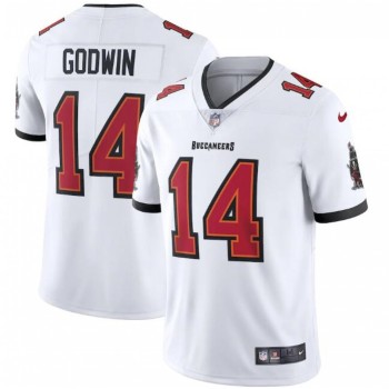 Youth Tampa Bay Buccaneers #14 Chris Godwin New White Vapor Untouchable Limited Stitched Jersey Youth Tampa Bay Buccaneers #14 Chris Godwin New White Vapor Untouchable Limited Stitched Jersey