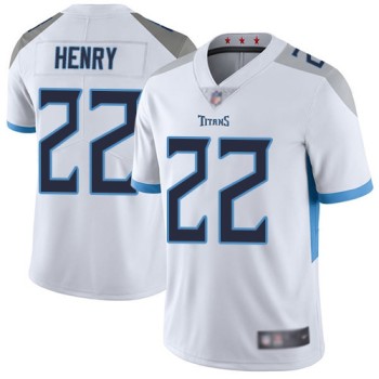 Youth Tennessee Titans #22 Derrick Henry White Vapor Untouchable Limited Stitched NFL Jersey Youth Tennessee Titans #22 Derrick Henry White Vapor Untouchable Limited Stitched NFL Jersey