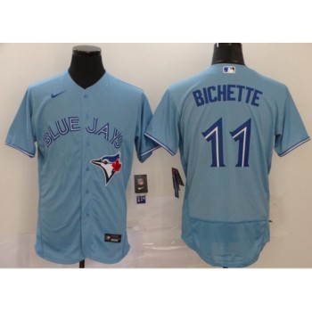 Youth Toronto Blue Jays #11 Bo Bichette Blue Stitched Baseball Jersey Youth Toronto Blue Jays #11 Bo Bichette Blue Stitched Baseball Jersey