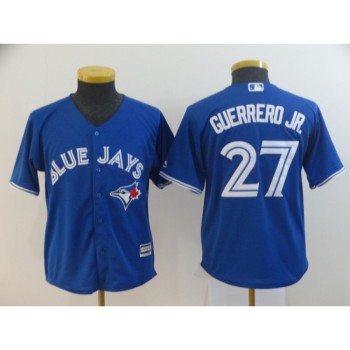 Youth Toronto Blue Jays #27 Vladimir Guerrero Jr. Cool Base Stitched Youth MLB Jersey Youth Toronto Blue Jays #27 Vladimir Guerrero Jr. Cool Base Stitched Youth MLB Jersey