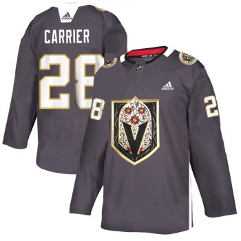 Youth Vegas Golden Knights #28 William Carrier Grey Stitched Jersey Youth Vegas Golden Knights #28 William Carrier Grey Stitched Jersey