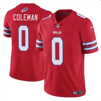 Youth Buffalo Bills #0 Keon Coleman Red 2024 Draft Vapor Untouchable Limited Stitched Football Jersey Youth Buffalo Bills #0 Keon Coleman Red 2024 Draft Vapor Untouchable Limited Stitched Football Jersey