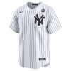 Men's New York Yankees Anthony Volpe Nike White 2024 World Series Home Limited Player Jersey