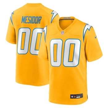 Youth Los Angeles Chargers Akheem Mesidor Gold 2026 NFL Draft Game Jersey