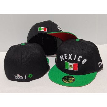 Mexico National Baseball Team Fitted Hat Mexico National Baseball Team Fitted Hat