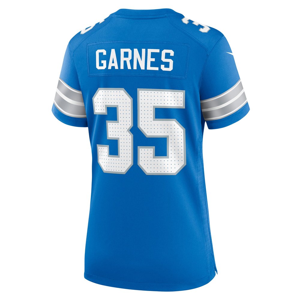 Women's Detroit Lions Chelen Garnes  Blue Game Jersey Women's Detroit Lions Chelen Garnes  Blue Game Jersey