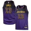 Youth Los Angeles Lakers LeBron James Nike Purple 2024/25 Swingman Player Jersey - City Edition Youth Los Angeles Lakers LeBron James Nike Purple 2024/25 Swingman Player Jersey - City Edition