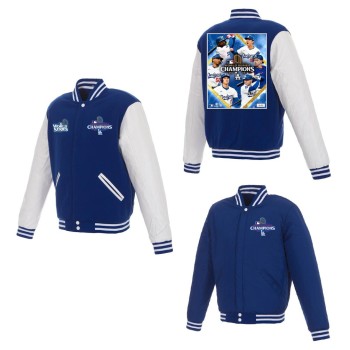 Los Angeles Dodgers 2024 World Series Champions Reversible Jacket Los Angeles Dodgers 2024 World Series Champions Reversible Jacket