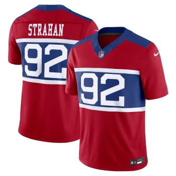 Men's New York Giants Michael Strahan Century Red Alternate Vapor F.U.S.E. Retired Player Limited Jersey Men's New York Giants Michael Strahan Century Red Alternate Vapor F.U.S.E. Retired Player Limited Jersey