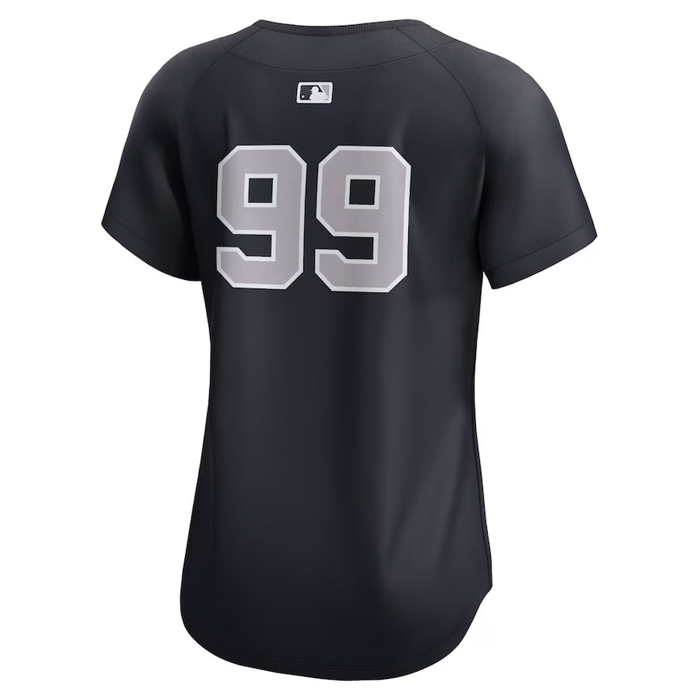 Women's New York Yankees #99 Aaron Judge Navy Alternate Limited Player Jersey Women's New York Yankees #99 Aaron Judge Navy Alternate Limited Player Jersey