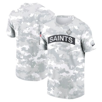 Men's New Orleans Saints Arctic Camo 2024 Salute To Service Performance T-Shirt Men's New Orleans Saints Arctic Camo 2024 Salute To Service Performance T-Shirt