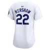 Women's Los Angeles Dodgers Clayton Kershaw Nike White 2024 World Series Limited Player Jersey
