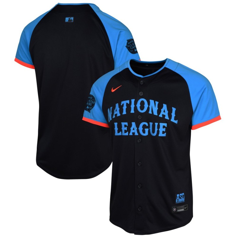 Youth National League Nike Navy 2024 MLB All-Star Game Limited Jersey Youth National League Nike Navy 2024 MLB All-Star Game Limited Jersey