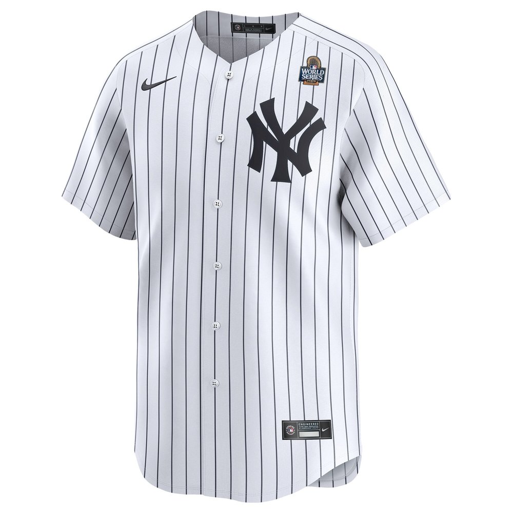 Men's New York Yankees Anthony Rizzo White 2024 World Series Limited Player Jersey