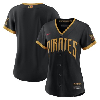 Women's Pittsburgh Pirates Nike Black 2026 City Connect Stadium Jersey