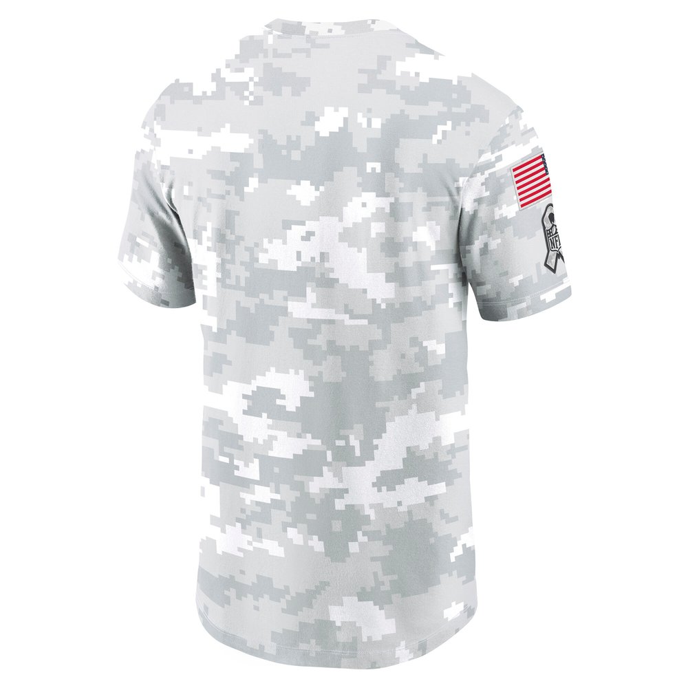 Men's Detroit Lions Arctic Camo 2024 Salute To Service Performance T-Shirt