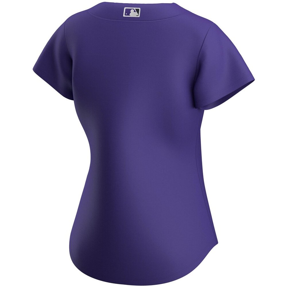 Women's Colorado Rockies Nike Purple Alternate Replica Team Jersey Women's Colorado Rockies Nike Purple Alternate Replica Team Jersey