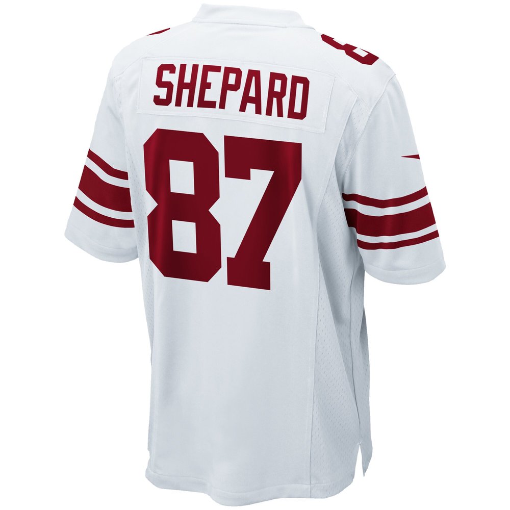 Men's New York Giants Sterling Shepard White Game Jersey Men's New York Giants Sterling Shepard White Game Jersey