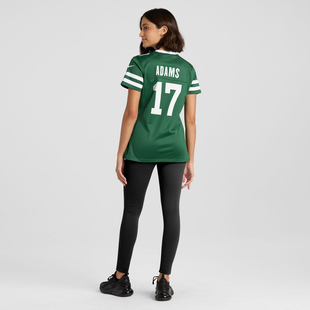 Women's New York Jets #17 Davante Adams Legacy Green Game Jersey Women's New York Jets #17 Davante Adams Legacy Green Game Jersey
