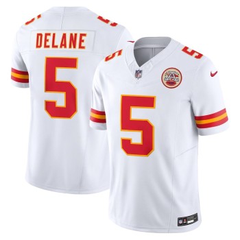 Men's Kansas City Chiefs Mansoor Delane White 2026 NFL Draft Vapor F.U.S.E. Limited Jersey