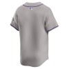 Men's Colorado Rockies Nike Gray Road Limited Jersey