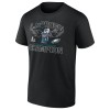 Men's Philadelphia Eagles #11 A.J. Brown Black Super Bowl LIX Champions T-Shirt Men's Philadelphia Eagles #11 A.J. Brown Black Super Bowl LIX Champions T-Shirt