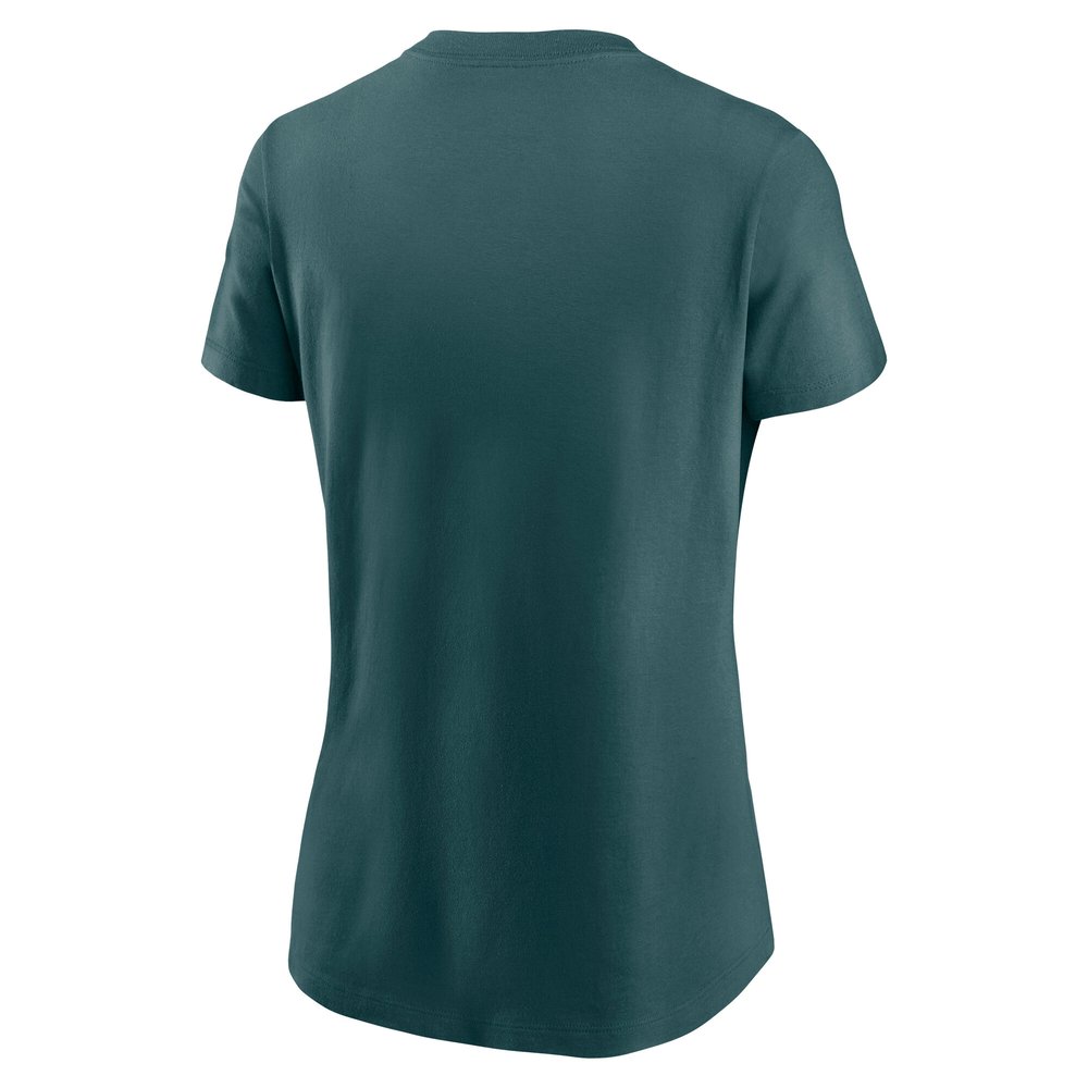 Women's Philadelphia Eagles  Midnight Green Super Bowl LIX Champions T-Shirt Women's Philadelphia Eagles  Midnight Green Super Bowl LIX Champions T-Shirt
