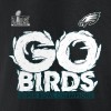 Men's Philadelphia Eagles Black Super Bowl LIX Champions On Top Go Birds Long Sleeve T-Shirt Men's Philadelphia Eagles Black Super Bowl LIX Champions On Top Go Birds Long Sleeve T-Shirt