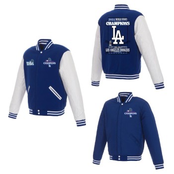 Los Angeles Dodgers 2024 World Series Champions Reversible Jacket Los Angeles Dodgers 2024 World Series Champions Reversible Jacket