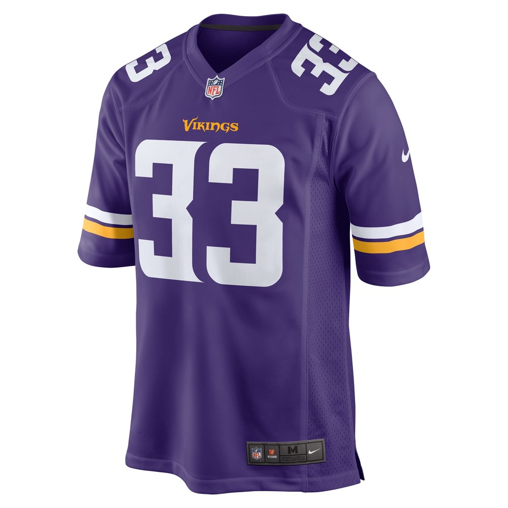 Men's Minnesota Vikings Aaron Jones Purple Game Player Jersey Men's Minnesota Vikings Aaron Jones Purple Game Player Jersey