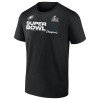Men's Philadelphia Eagles Black Super Bowl LIX Champions Roster Autograph Signing T-Shirt Men's Philadelphia Eagles Black Super Bowl LIX Champions Roster Autograph Signing T-Shirt
