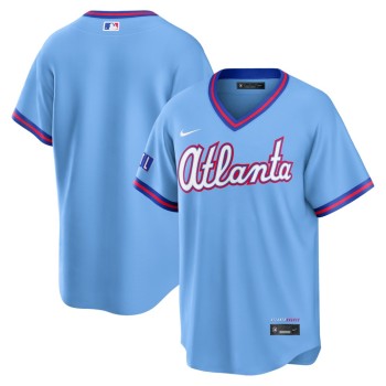 Youth Atlanta Braves Nike Powder Blue 2026 City Connect Stadium Jersey