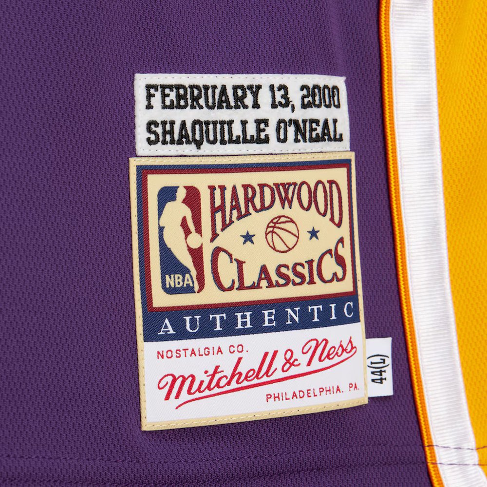 Men's Los Angeles Lakers #34 Shaquille O'Neal Purple 2000 NBA All-Star Game Authentic Jersey Men's Los Angeles Lakers #34 Shaquille O'Neal Purple 2000 NBA All-Star Game Authentic Jersey