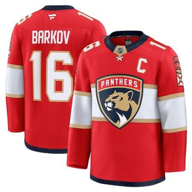 Men's Florida Panthers #16 Aleksander Barkov Red Home Breakaway Player Jersey Men's Florida Panthers #16 Aleksander Barkov Red Home Breakaway Player Jersey