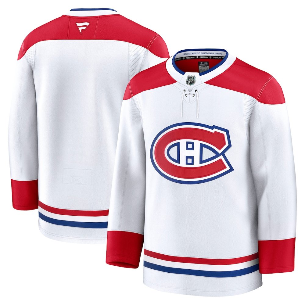 Youth Montreal Canadiens White Away Jersey