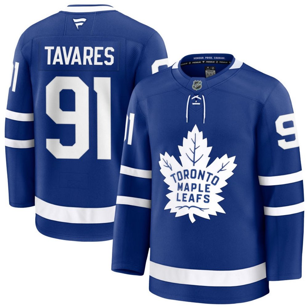 Youth Toronto Maple Leafs #91 John Tavares Blue Home Jersey Youth Toronto Maple Leafs #91 John Tavares Blue Home Jersey
