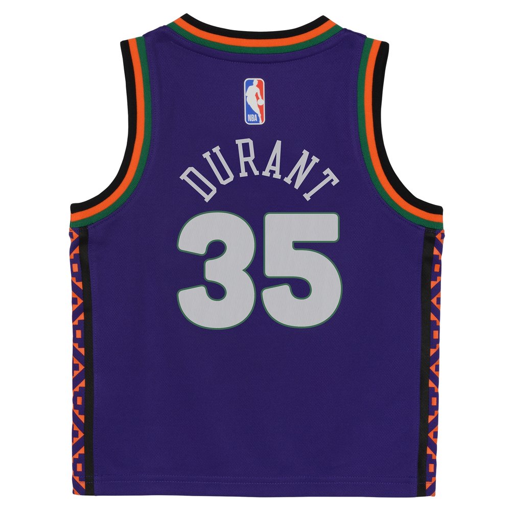 Toddler Phoenix Suns Kevin Durant Purple 2024/25 Swingman Player Jersey - City Edition Toddler Phoenix Suns Kevin Durant Purple 2024/25 Swingman Player Jersey - City Edition