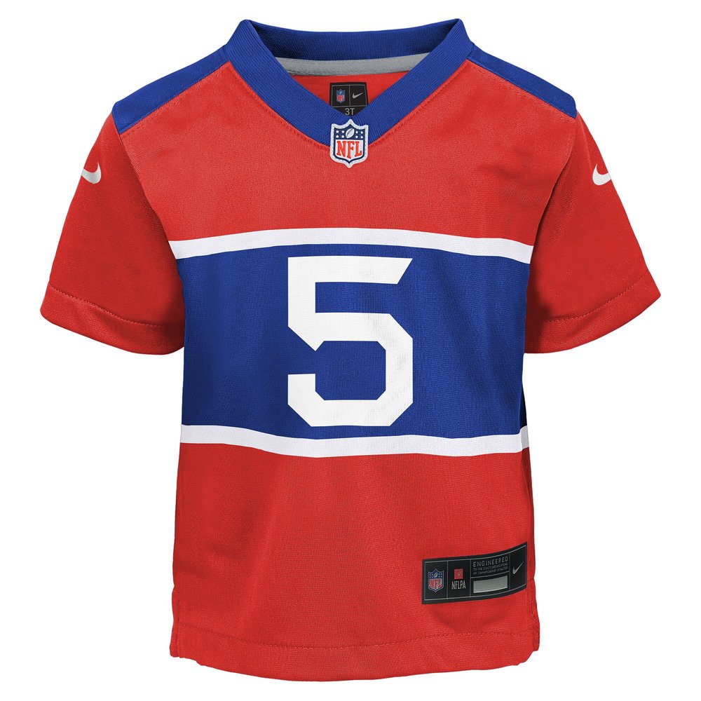 Toddler New York Giants Kayvon Thibodeaux Century Red Alternate Player Game Jersey Toddler New York Giants Kayvon Thibodeaux Century Red Alternate Player Game Jersey