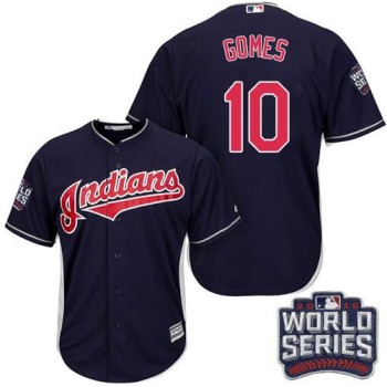 indians #10 Yan Gomes Navy Blue Alternate 2016 World Series Bound Stitched Youth MLB Jersey indians #10 Yan Gomes Navy Blue Alternate 2016 World Series Bound Stitched Youth MLB Jersey