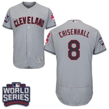indians #8 Lonnie Chisenhall Grey Flexbase Authentic Collection 2016 World Series Bound Stitched MLB Jersey indians #8 Lonnie Chisenhall Grey Flexbase Authentic Collection 2016 World Series Bound Stitched MLB Jersey