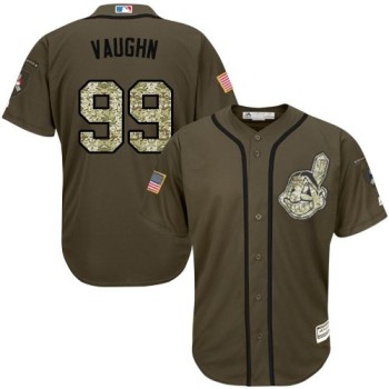 indians #99 Ricky Vaughn Green Salute to Service Stitched MLB Jersey indians #99 Ricky Vaughn Green Salute to Service Stitched MLB Jersey