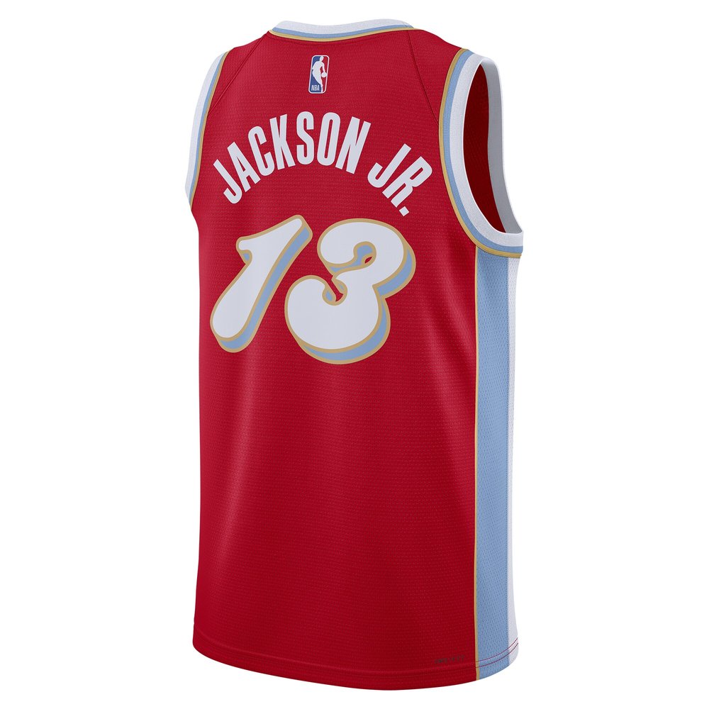 Unisex Memphis Grizzlies Jaren Jackson Jr. Red 2024/25 Swingman Player Jersey - City Edition Unisex Memphis Grizzlies Jaren Jackson Jr. Red 2024/25 Swingman Player Jersey - City Edition