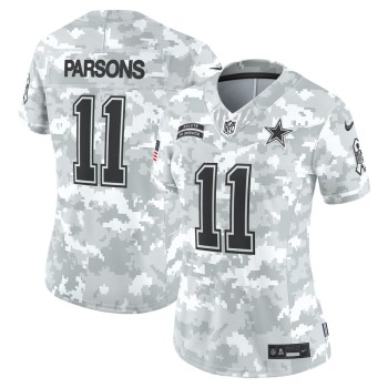 Women's Dallas Cowboys Micah Parsons Arctic Camo 2024 Salute to Service Limited Jersey Women's Dallas Cowboys Micah Parsons Arctic Camo 2024 Salute to Service Limited Jersey