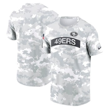 Men's San Francisco 49ers Arctic Camo 2024 Salute To Service Performance T-Shirt Men's San Francisco 49ers Arctic Camo 2024 Salute To Service Performance T-Shirt