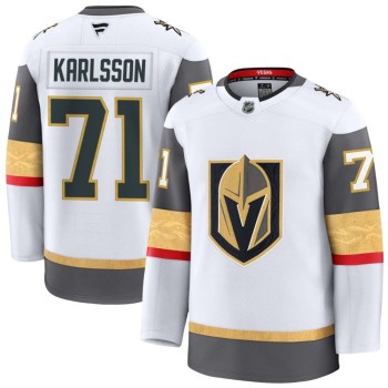 Youth Vegas Golden Knights #71 William Karlsson White Away Jersey