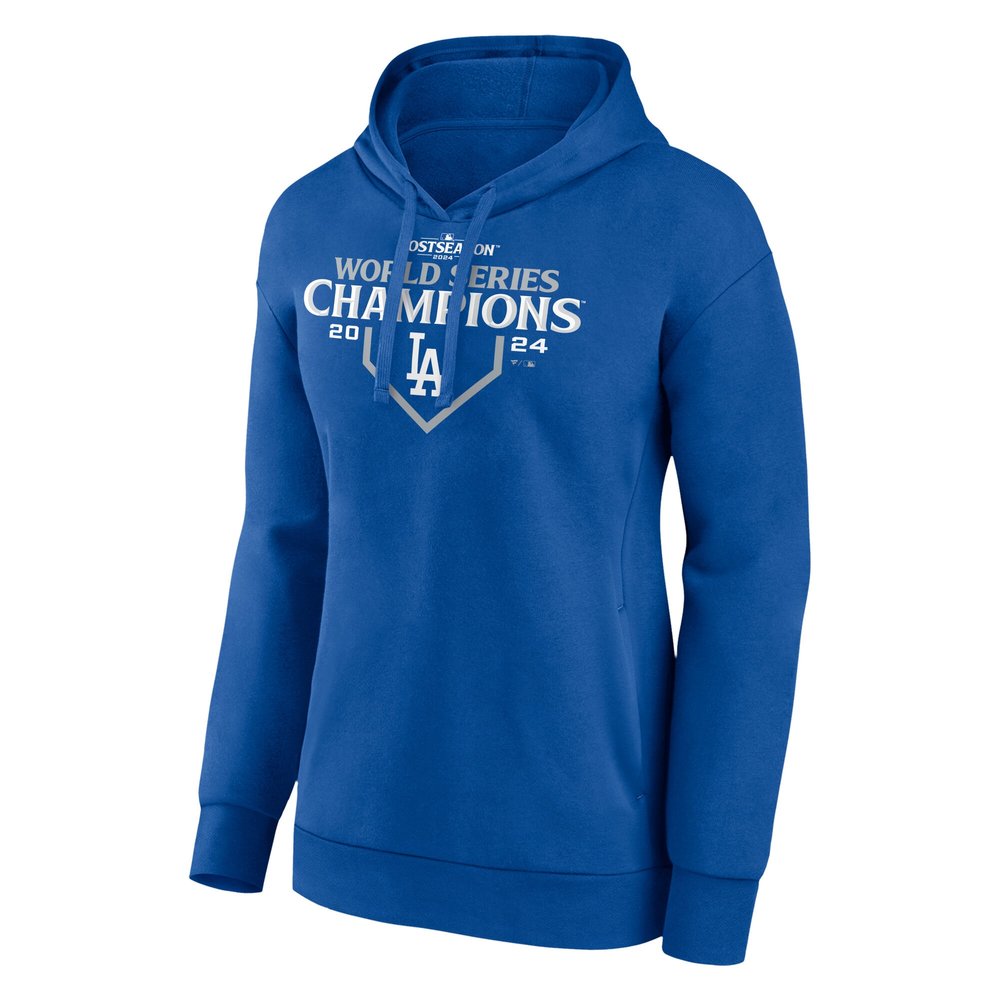 Women's Los Angeles Dodgers Royal 2024 World Series Champions Hoodie Women's Los Angeles Dodgers Royal 2024 World Series Champions Hoodie