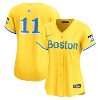 Women's Boston Red Sox #11 Rafael Devers Nike Gold City Connect Limited Player Jersey Women's Boston Red Sox #11 Rafael Devers Nike Gold City Connect Limited Player Jersey