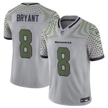 Youth Seattle Seahawks #8 Coby Bryant Gray Rivalries Collection F.U.S.E. Vapor Limited Stitched Jersey Youth Seattle Seahawks #8 Coby Bryant Gray Rivalries Collection F.U.S.E. Vapor Limited Stitched Jersey